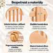 BusyKids MIRACLE přístavná postýlka 2 v 1 s matrací
