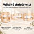 BusyKids MIRACLE rostoucí dětská postýlka 7 v 1 s matrací