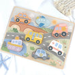 Puzzle s dopravními prostředky BusyKids