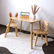 Sada dvou židlí a kompaktního stolku