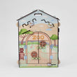 Dřevěný activity board domeček BusyKids - ZOO