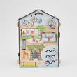 Dřevěný activity board domeček BusyKids - ZOO