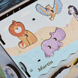 Dřevěný activity board domeček BusyKids - ZOO