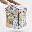 Dřevěný activity board domeček BusyKids - ZOO