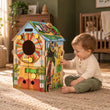 Dřevěný motorický domeček BusyKids – JUNGLE