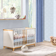 Dětská postýlka BK SOFA 120 × 60 s vyjímatelnými příčkami a funkcí pohovky