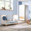 Dětská postýlka BK SOFA 120 × 60 s vyjímatelnými příčkami a funkcí pohovky
