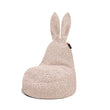 Dětský sedací vak Mommy Rabbit – měkká a hebká tkanina FLUFFY