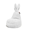Dětský sedací vak Mommy Rabbit – měkká a hebká tkanina FLUFFY