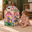Dřevěný motorický domeček BusyKids – PRINCESS