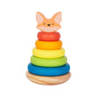Dřevěná pyramida „Liščátko“ BusyKids [fill:start]