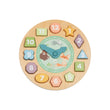 Puzzle ve tvaru hodin pro děti BusyKids [fill:sorters]