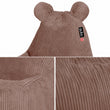 Dětský sedací vak Teddy – měkká a silná manšestrová tkanina FEEL