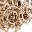 Ugears 3D dřevěné mechanické puzzle Nástěnné hodiny Aero
