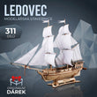 BusyKids Ledovec – 3D dřevěné puzzle
