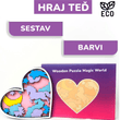 Dřevěné puzzle Kouzelný svět