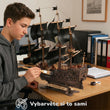 BusyKids Mořská odysea – 3D dřevěné puzzle s osvětlením