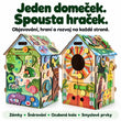 Dřevěný motorický domeček BusyKids – JUNGLE
