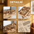 BusyKids Poutník – 3D dřevěné puzzle