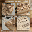 BusyKids Mořská odysea – 3D dřevěné puzzle s osvětlením