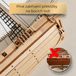 BusyKids Poutník – 3D dřevěné puzzle
