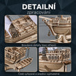 BusyKids Ledovec – 3D dřevěné puzzle