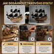 BusyKids Mořská odysea – 3D dřevěné puzzle s osvětlením