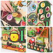 Dřevěný motorický domeček BusyKids – FARM