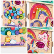 Dřevěný motorický domeček BusyKids – PRINCESS