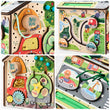 Dřevěný motorický domeček BusyKids – SAFARI
