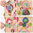Dřevěný motorický domeček BusyKids – PRINCESS