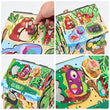 Dřevěný motorický domeček BusyKids – JUNGLE