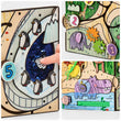 Dřevěný motorický domeček BusyKids – ZOO WORLD