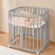 BusyKids MIRACLE rostoucí dětská postýlka 7 v 1 s matrací
