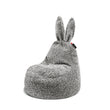 Dětský sedací vak Baby Rabbit – měkká a hebká tkanina FLUFFY