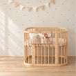 BusyKids MIRACLE rostoucí dětská postýlka 5 v 1 s matrací