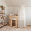 BusyKids MIRACLE rostoucí dětská postýlka 7 v 1 s matrací