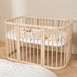 BusyKids MIRACLE rostoucí dětská postýlka 7 v 1 s matrací