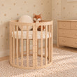 BusyKids MIRACLE rostoucí dětská postýlka 7 v 1 s matrací