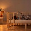 BusyKids MIRACLE prodloužení postýlky 7 v 1 s přídavným dílem matrace