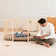BusyKids MIRACLE rostoucí dětská postýlka 7 v 1 s matrací