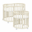 BusyKids MIRACLE rostoucí dětská postýlka 7 v 1 s matrací