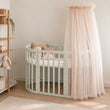 BusyKids MIRACLE rostoucí dětská postýlka 7 v 1 s matrací