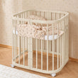 BusyKids MIRACLE rostoucí dětská postýlka 7 v 1 s matrací