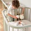 BusyKids MIRACLE rostoucí dětská postýlka 7 v 1 s matrací