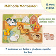 Chytlavé dětské puzzle se zvířátky z farmy BusyKids [fill:start][fill:sorters]