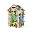 Dřevěný motorický domeček BusyKids – ZOO WORLD