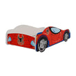 Dětská postel AUTO s grafikou a matrací - 140 x 70 / 160 x 80 cm