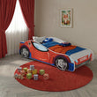 Dětská postel AUTO s grafikou a matrací - 140 x 70 / 160 x 80 cm