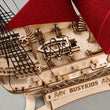 BusyKids Mořská odysea – 3D dřevěné puzzle s osvětlením